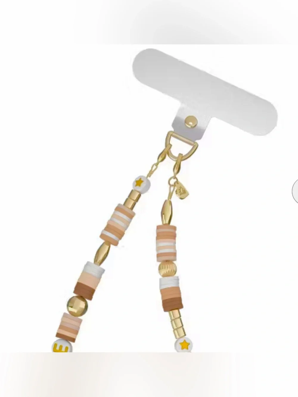 NEW Velvet Caviar coffee please cappuccino phone charm bracelet fits ANY phone